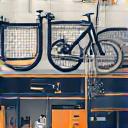 Icon of tools representing a bike workshop